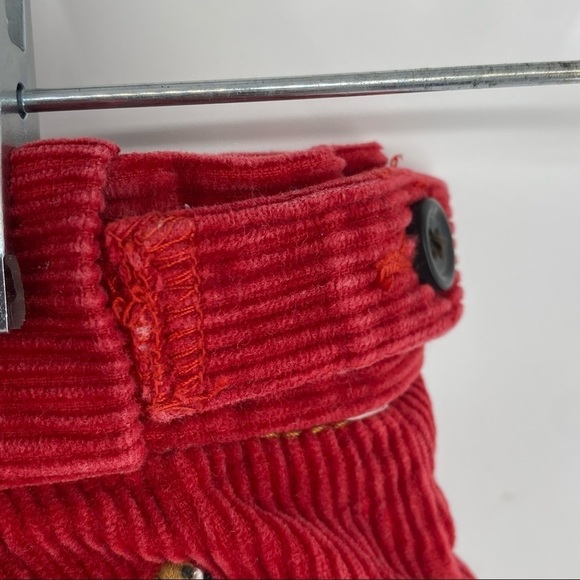 Polo by Ralph Lauren Sz 5 Red Corduroy Beagle Pants - Picture 5 of 8